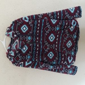 Cruel Girl aztec fleece pullover